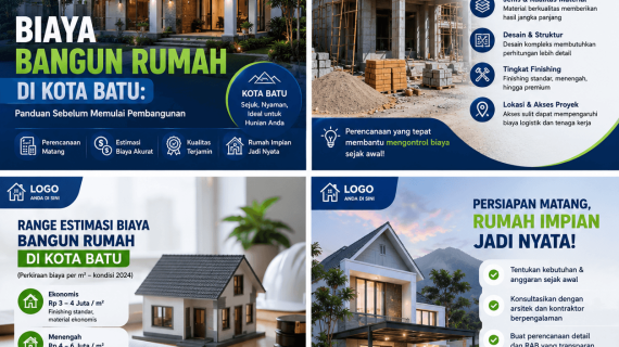 Biaya Bangun Rumah di Kota Batu: Panduan Sebelum Memulai Pembangunan