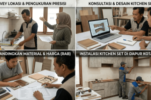 7 Cara Memilih Jasa Pembuatan Kitchen Set Berkualitas dengan Harga Terjangkau di Kota Batu