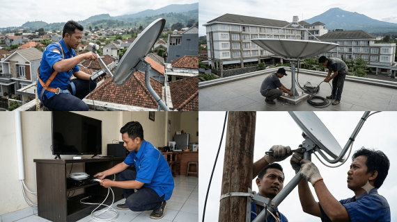 Panduan Memilih Jasa Pasang Parabola Berpengalaman untuk Rumah, Hotel, dan Tempat Usaha di Kota Batu