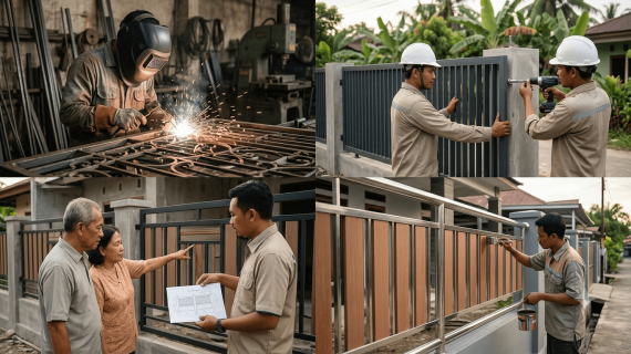 Tips Memilih Jasa Pagar Profesional di Kota Batu untuk Rumah yang Aman dan Elegan