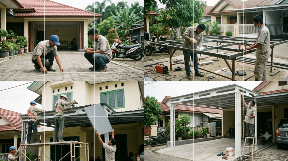 Tips Memilih Jasa Kanopi Profesional di Kota Batu untuk Rumah yang Lebih Nyaman dan Modern