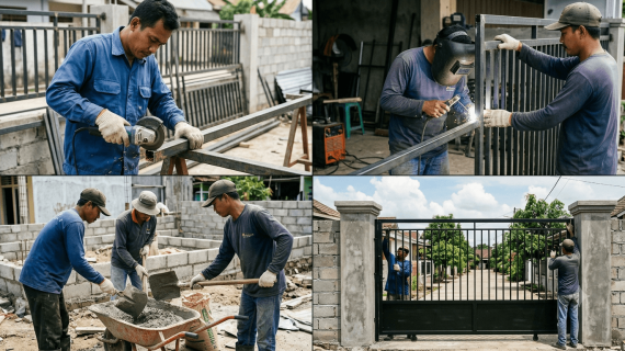 Panduan Memilih Jasa Pagar Besi, Hollow, dan Minimalis yang Terpercaya di Kota Batu
